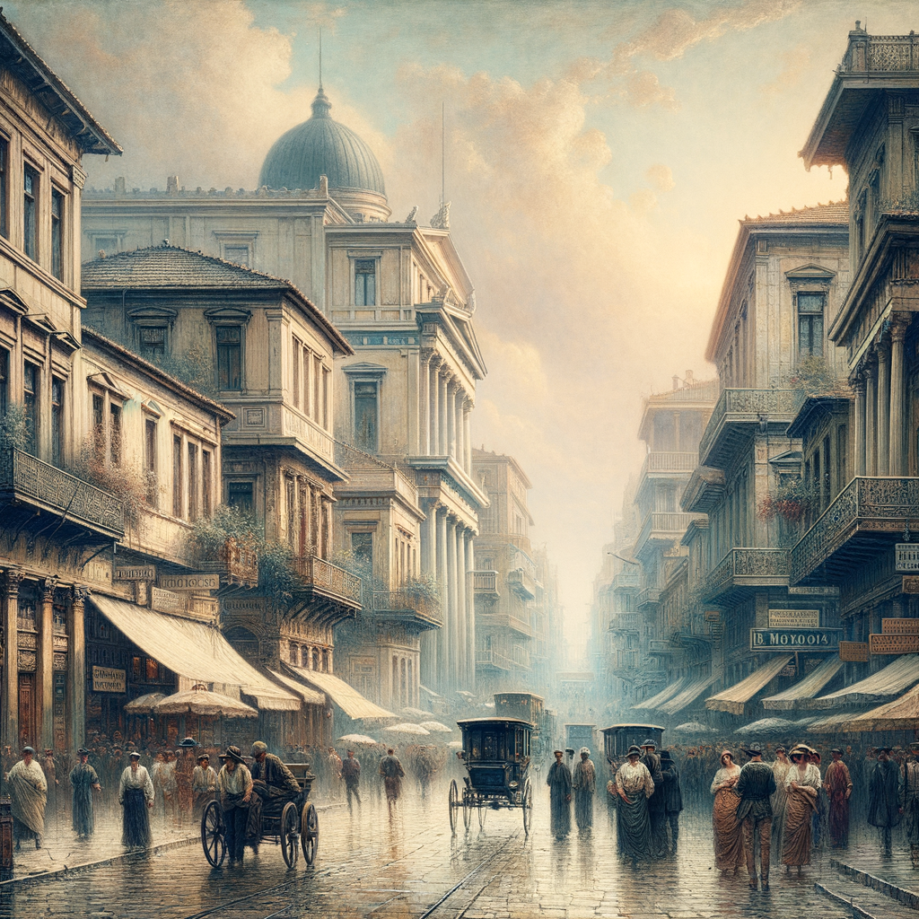 Athens' vibrant streets blend ancient and modern.